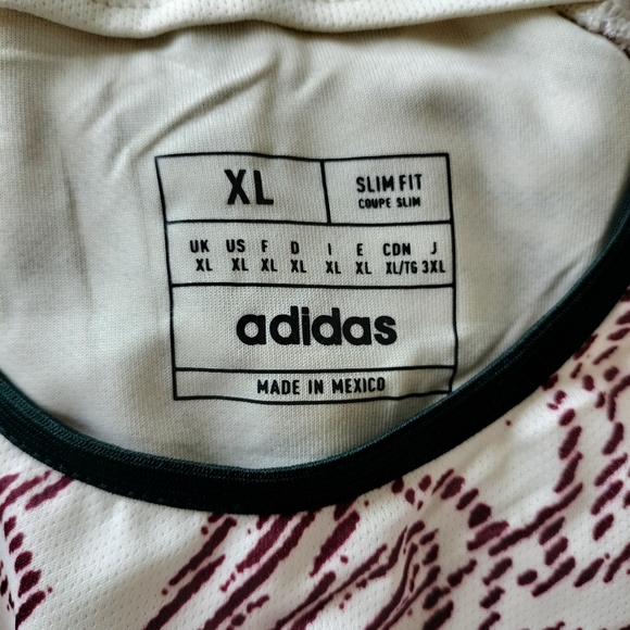 Adidas Mexico 22" Mens Away Jersey - Picture 7 of 10